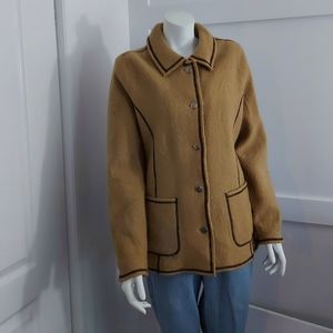 VINTAGE | 100% WOOL Fall SHACKET Coat